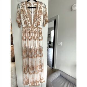 Beautiful, sheer dress